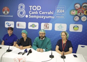 Göz hekimleri Ankara’da 4 gün boyunca canlı yayında 70 ameliyat yapacak