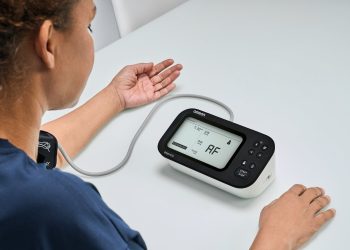 OMRON Healthcare evolves the blood pressuring experience with AI-powered AFib detection