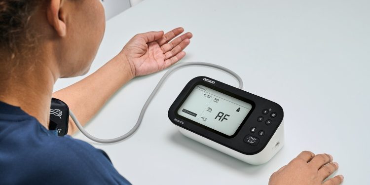 OMRON Healthcare evolves the blood pressuring experience with AI-powered AFib detection